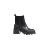 Tommy Hilfiger Jeans Black Leather Ankle