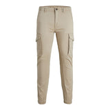 Jack Jones Beige Cotton Pant