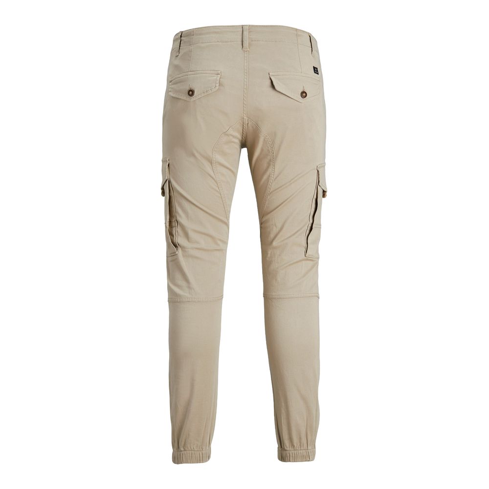 Jack Jones Beige Cotton Pant