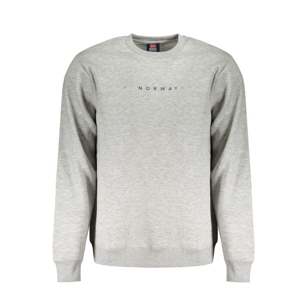 Norway 1963 Gray Cotton Men's Sweater