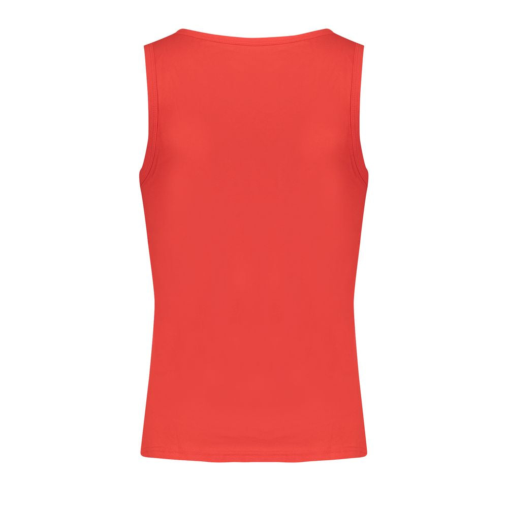 Norway 1963 Red Cotton Men Tank Top