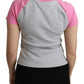 Moschino Gray and pink Cotton T-shirt My Little Pony Top