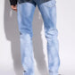 Dsquared² Light Blue Cotton Men Jeans