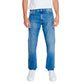 Calvin Klein Jeans Light Blue Cotton Relaxed Fit Jean