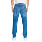 Calvin Klein Jeans Light Blue Cotton Relaxed Fit Jean