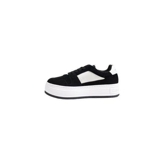 Calvin Klein Jeans Black Leather Sneaker