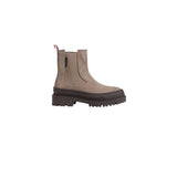 Tommy Hilfiger Gray Suede Leather Ankle