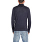 Calvin Klein Blue Wool Turtleneck