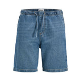 Jack Jones Light Blue Cotton Bermuda
