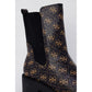 Guess Black Leather Ankle