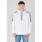Calvin Klein Jeans White Cotton Hoody