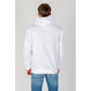 Calvin Klein Jeans White Cotton Hoody