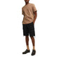 Jack Jones Black Cotton Bermuda