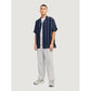 Jack Jones Blue Viscose Shortsleeve