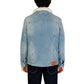 Tommy Hilfiger Jeans Light Blue Cotton Jackets & Coat