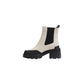 Tommy Hilfiger Jeans Beige Leather Ankle