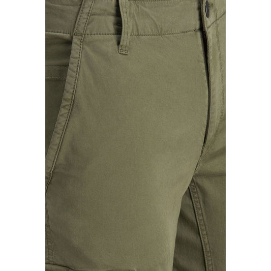 Jack Jones Green Cotton Skinny Pant
