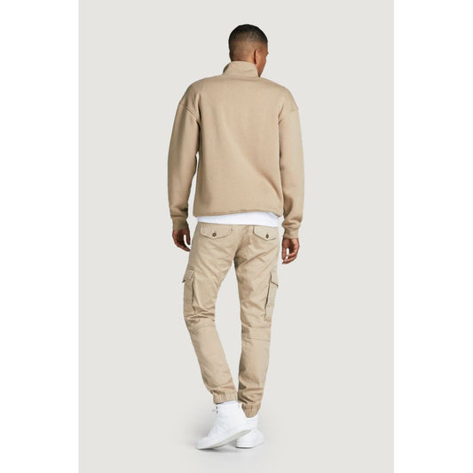 Jack Jones Beige Cotton Pant