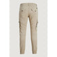Jack Jones Beige Cotton Pant