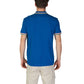 Hugo Boss Blue Cotton Polo Shirt
