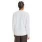 Calvin Klein Jeans White Recycled Cotton Sweatshirt