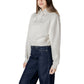 Calvin Klein Jeans Cream Cotton Hoody