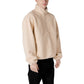 Calvin Klein Jeans Cream Recycled Polyester Jackets & Coat