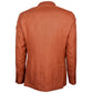 Made in Italy Brown Linen Blazer