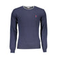 U.S. POLO ASSN. Blue Wool Men Sweater