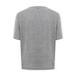Dsquared² Chic Gray Cotton Tee for the Modern Woman