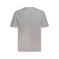 Fila Gray Cotton Men T-Shirt