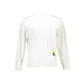 Calvin Klein White Cotton Unisex Sweatshirt