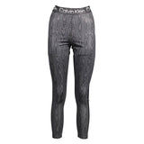 Calvin Klein Black Cotton Women Legging
