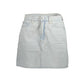 Calvin Klein Light Blue Cotton Women Skirt