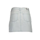 Calvin Klein Light Blue Cotton Women Skirt