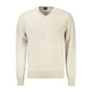 Hugo Boss Beige Cotton Men Sweater