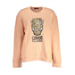 Cavalli Class Pink Cotton Women Sweater
