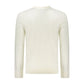 Hugo Boss White Wool Men Sweater