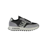 Napapijri Brown Leather Men Sneaker