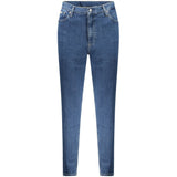 Calvin Klein Blue Cotton Jeans & Pant