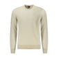 Hugo Boss Beige Cotton Men Sweater