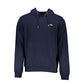 Fila Blue Cotton Men Sweater with Hood