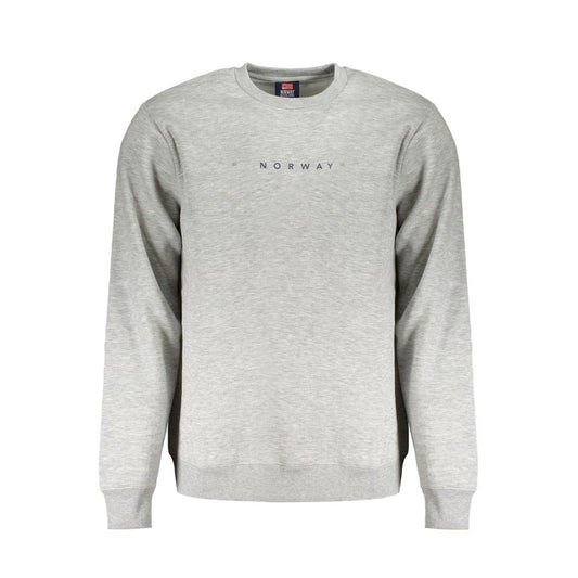 Norway 1963 Gray Cotton Men's Sweater