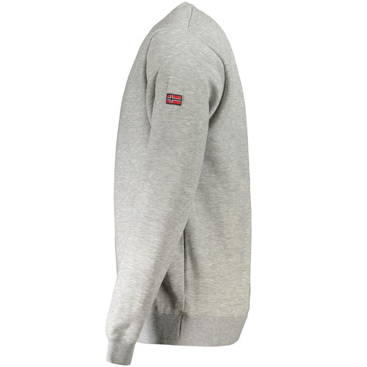 Norway 1963 Gray Cotton Men's Sweater