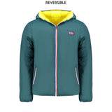 Norway 1963 Green Polyamide Men Reversible Jacket