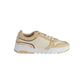 Tommy Hilfiger Beige Leather Women Sneaker
