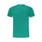 Cavalli Class Green Cotton Men T-Shirt