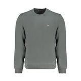 Napapijri Green Cotton Men Sweater
