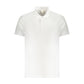 Calvin Klein White Cotton Men Polo Shirt