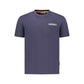 Napapijri Blue Cotton Men T-Shirt